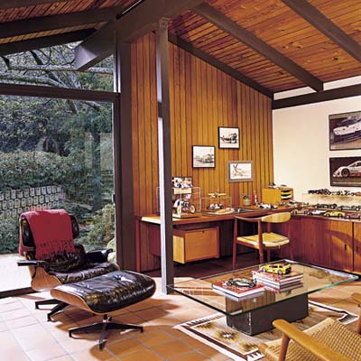 remodeled study with additional space