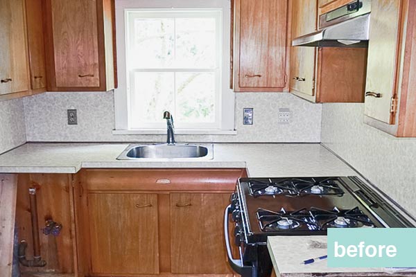 Before: Cramped with Closed Cabinet Space | A Functional Kitchen ...