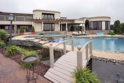 Michael Andretti's pool