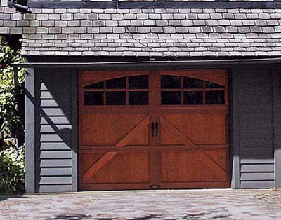 barn-red garage doors