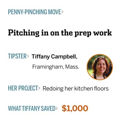 pitching in on the prep work