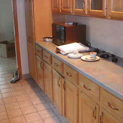 after shot of kitchen remodel
