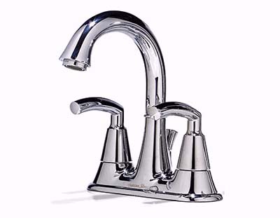 Tropic centerset faucet