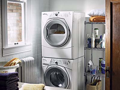 Duet washers and dryers