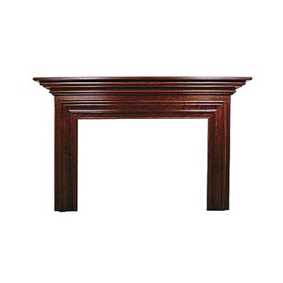 solid cherry mantel