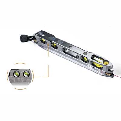 Solid aluminum Checkpoint torpedo with multiple features