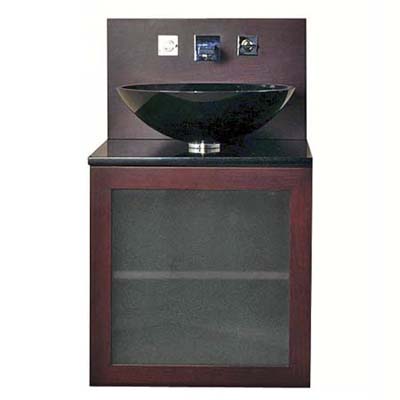 upgrade with this vanity and attached granite sink from xylem