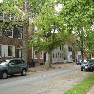 neighborhoods of New Castle, Delaware