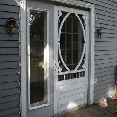 front door before staging