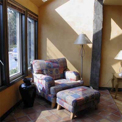 corner entry after staging