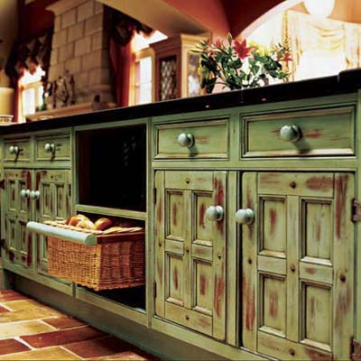 Distressing Laminate Cabinets