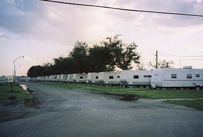 FEMA trailers, New Orleans