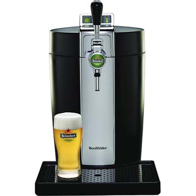 beertender draught keg for heineken beer from krups