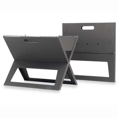 Notebook portable grill