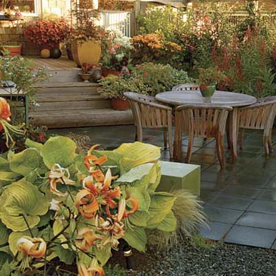 Dining Deck   Big Ideas for a Small Yard   This Old House