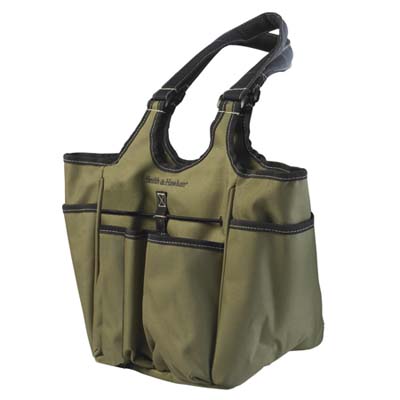 a tool bag for gardening made by Smith & Hawken