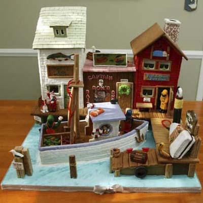 gingerbread house contest winner