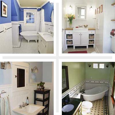 bath before and before