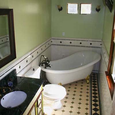 Half Bath to Full Remodel: After