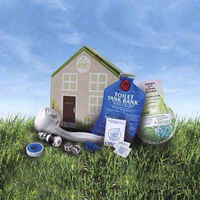 water saving kit from it's easy being green