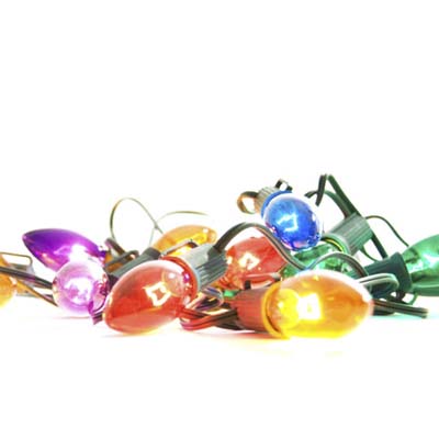 string of christmas lights