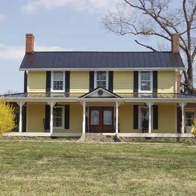 log house after remodel 