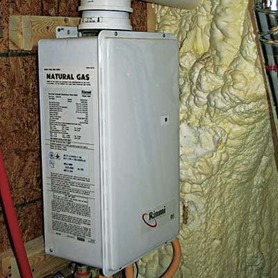 energy-saving water heater the Austin TV Project from 2007