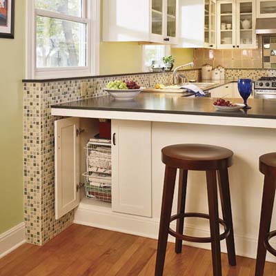 kitchen after remodel stools