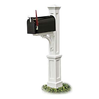 the mid-range model  decorative mailbox post
