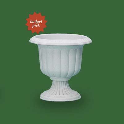 blank slate urn by yard lover