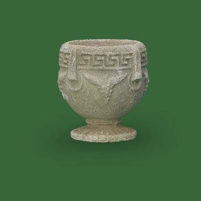 grecian goblet urn by lexington gardesn