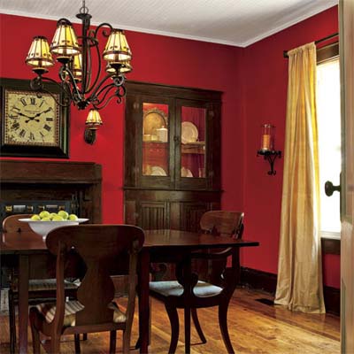 bungalow's dining room after renovation