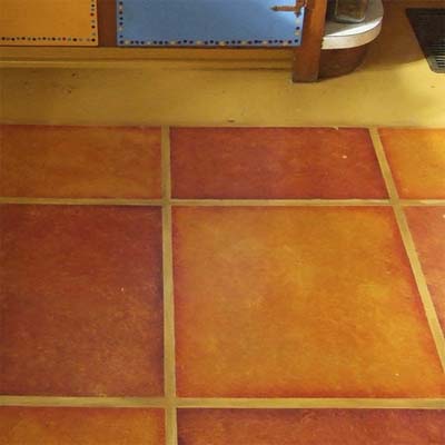 Painting Vinyl Kitchen Floors