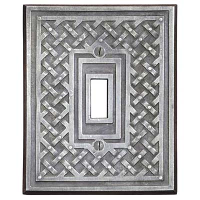 decorative metal switchplate