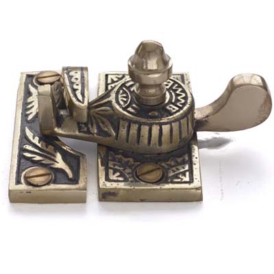 decorative metal sash lock