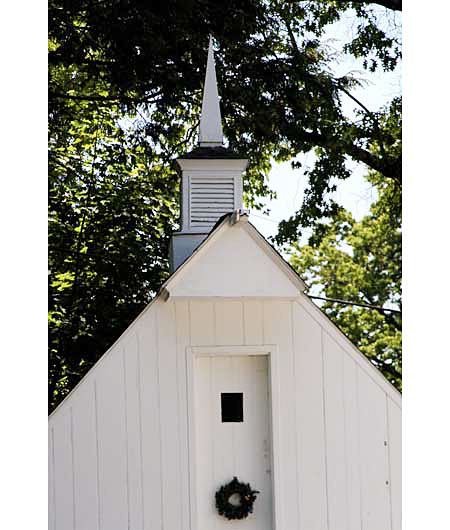 wooden spire