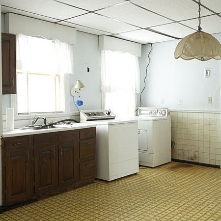 tired dated kitchen