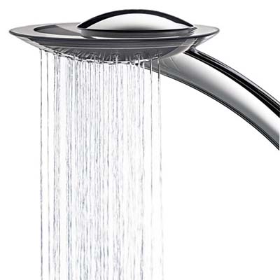 Hansa's pole-mounted shower wand