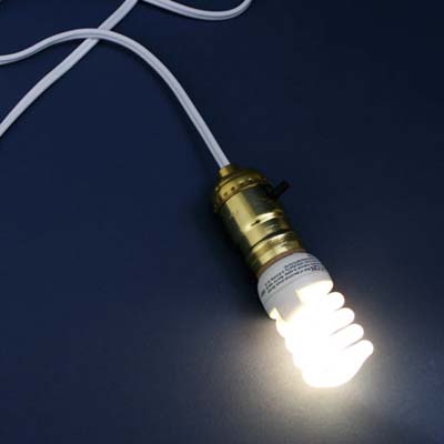 small compact fluorescent bulb