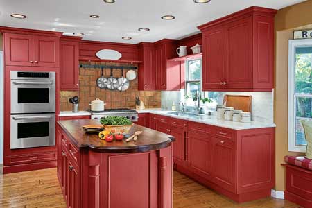  Home Decorating Ideas on Kitchen With The Same Old Footprint  Bold New Design