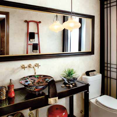 Escape  Bathroom on Zen Escape   13 Big Ideas For Small Bathrooms   This Old House