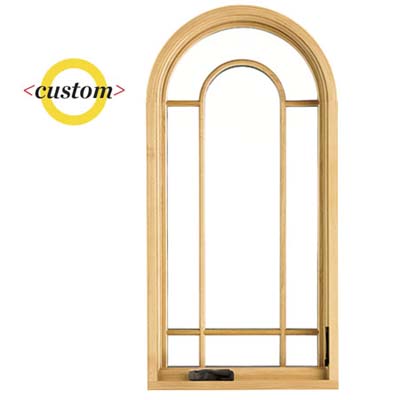 example of a custom wood window for purchase
