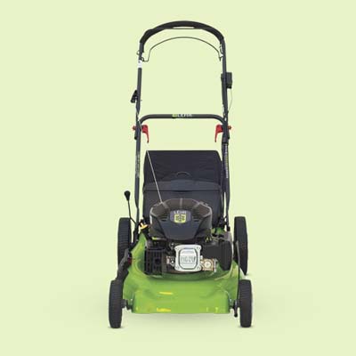 clean fuel lawn mower