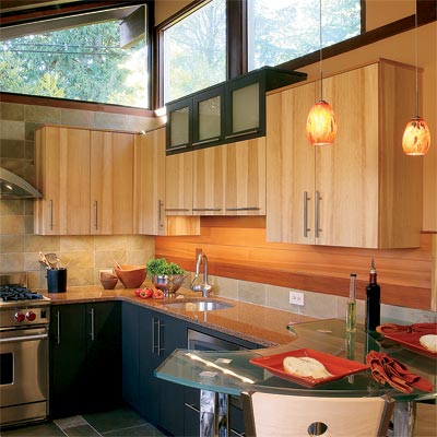 modern style kitchen cabinets