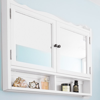 remodeled medicine cabinet