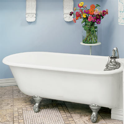 a classic-style claw-foot tub