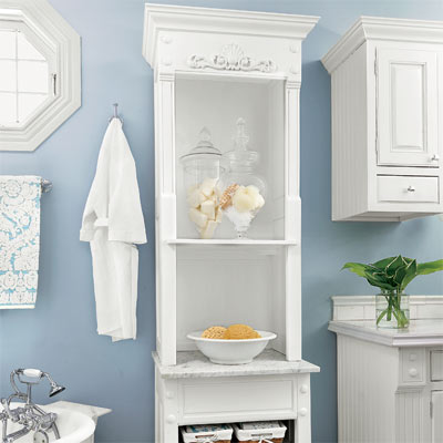 homemade etagere
