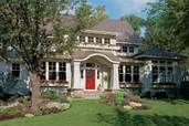 a house displaying all the qualities of good curb appeal