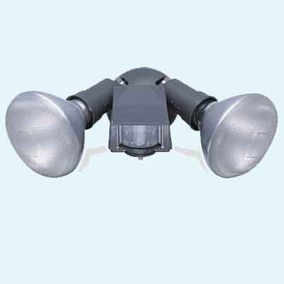 motion-sensor floodlights