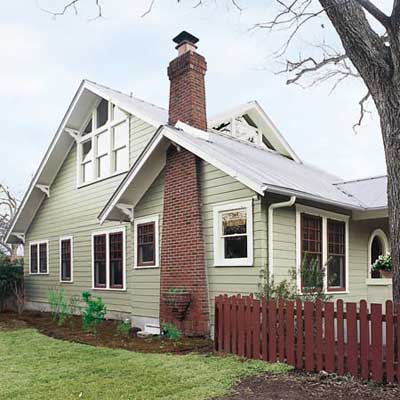 exterior side view of house 